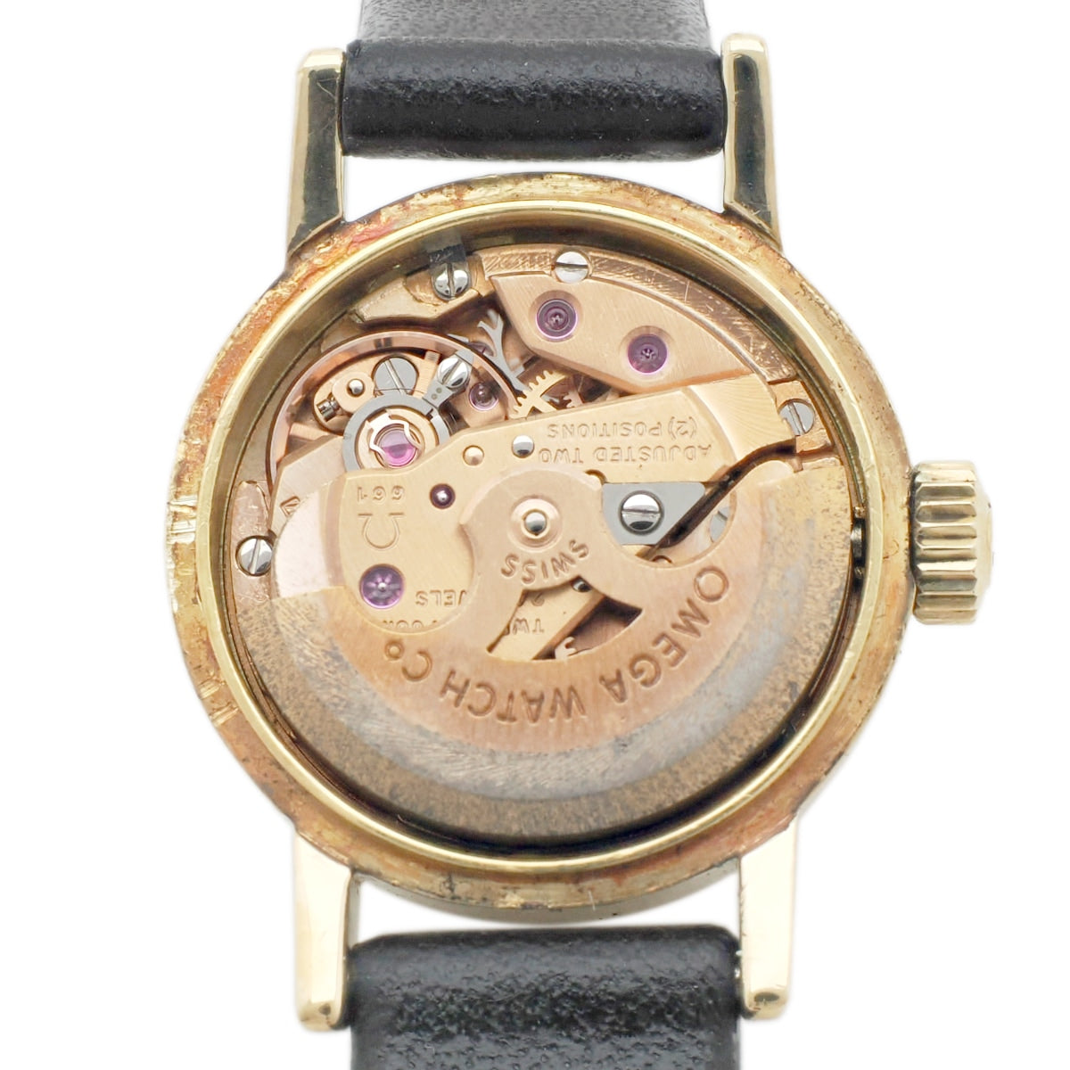 オメガ レディマチック 18金無垢 レディース Ref.551012 Cal.661 自動巻 OH済 1969年製