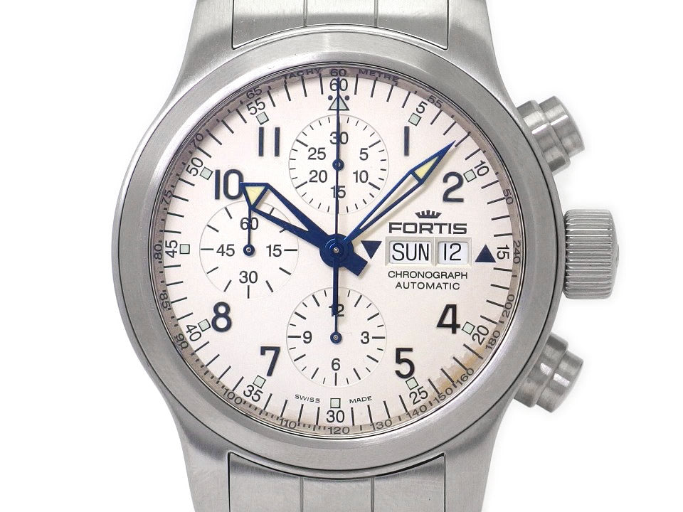Fortis B-42 Cosmonaut Chronograph 6351012M ETA7750 Automatic Serviced Purchased 2005 USED