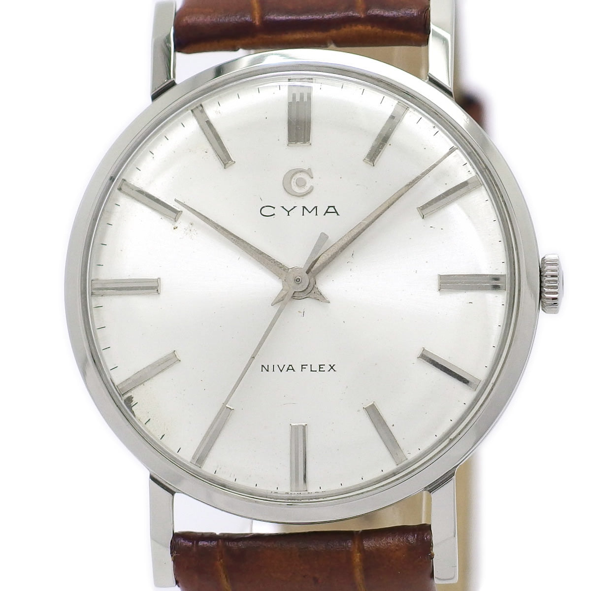 シーマ C15002 NIVAFLEX Cal.R459 17石 手巻 OH済 1950年代 Cyma
