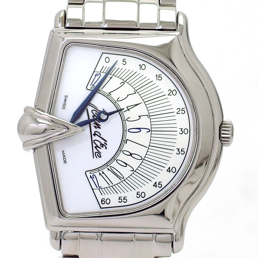Jean d'Eve Sectora 2000 Retrograde Ref. 065461 Original Bracelet Quartz Serviced USED