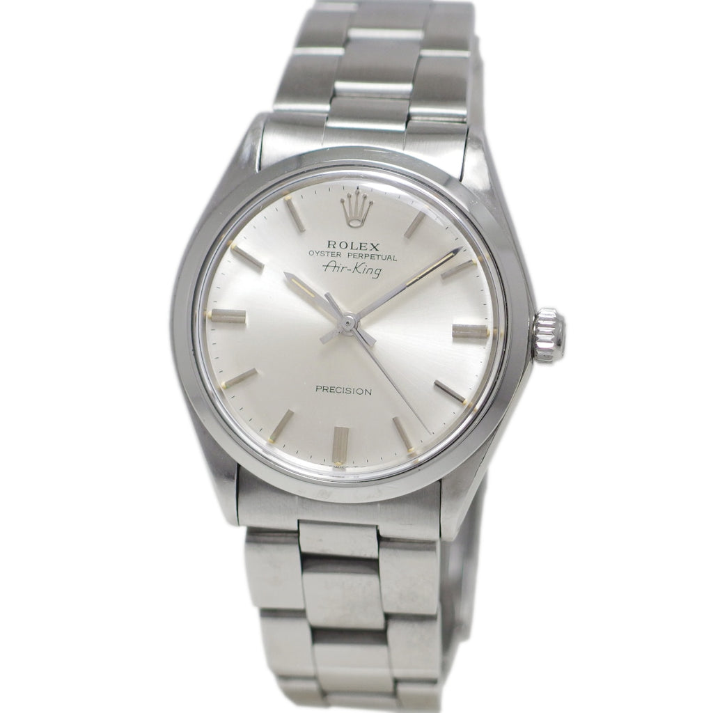 ロレックス エアキング Ref.5500 Cal.1520 自動巻 OH済 ロレックス純正ハードブレス 1969年製 Rolex