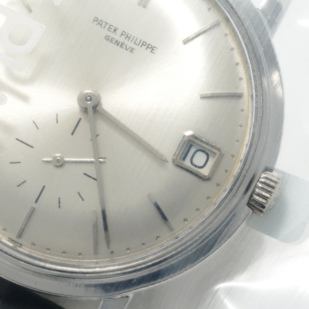 Patek Philippe Calatrava Ref.3445 18KWG Manufacturer Complete Service, Unopened Cal.27-460M Automatic, Overhauled, 1960s Patek Philippe