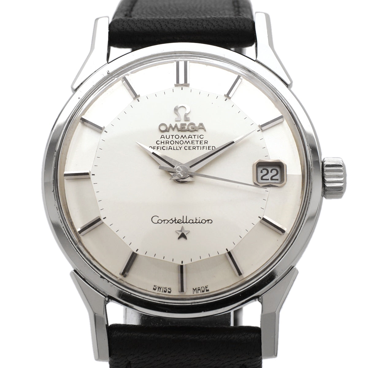 Omega Constellation 12-sided 168.005 Genuine Buckle with Box and Catalog Cal.564 Automatic OH Serviced 1972