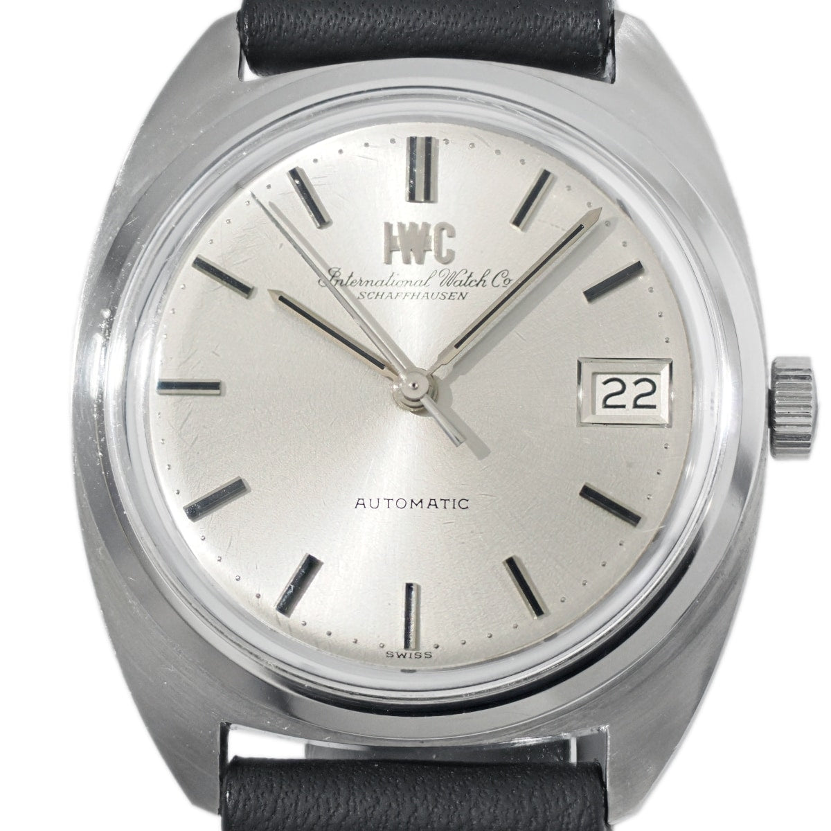 IWC Ref. 1827 Tonneau Case Cal. 8541B Automatic OH serviced 1974