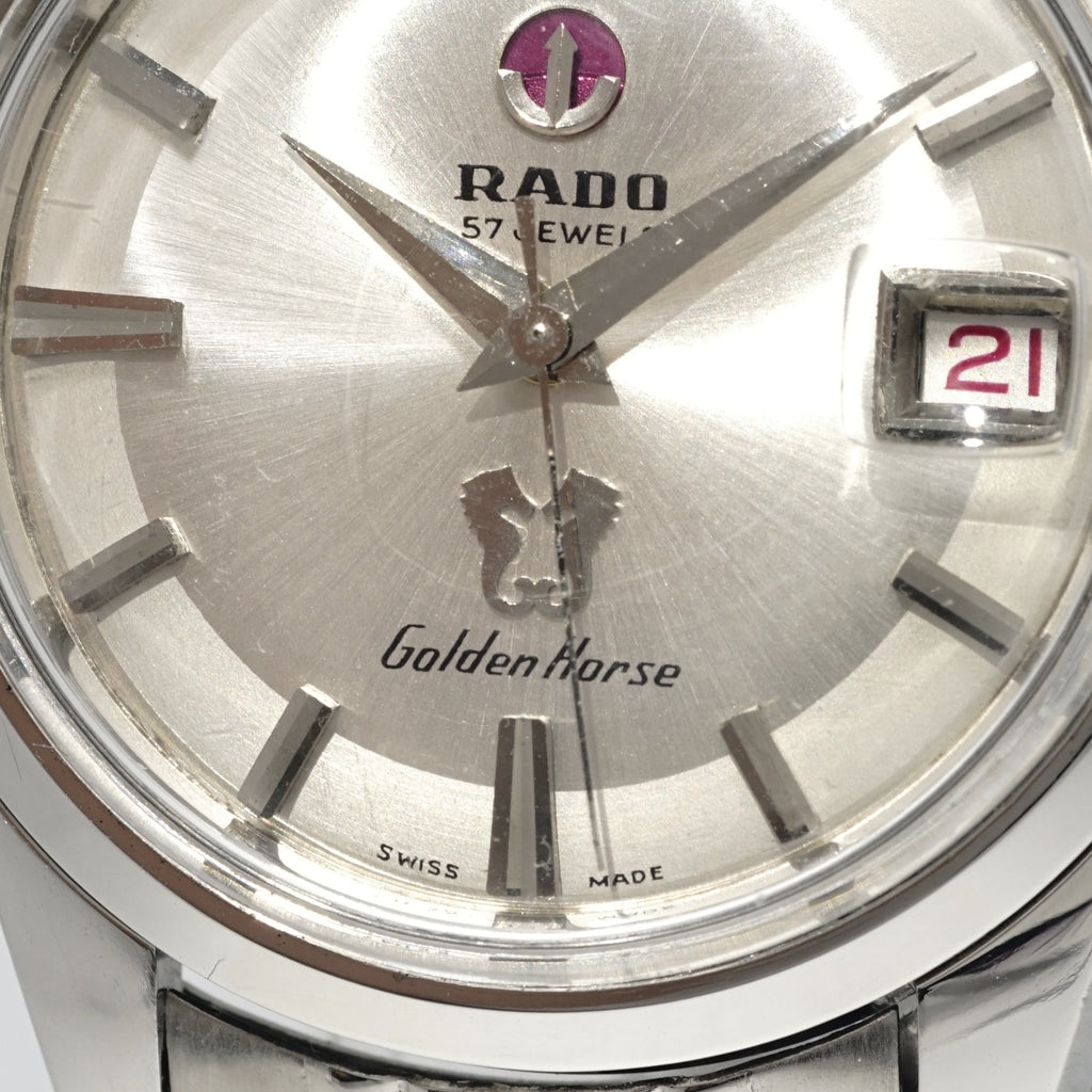 ラドー ゴールデンホース 57石 Ref.11675 純正ブレスレット Cal.1700/01 自動巻 1957年頃 Rado