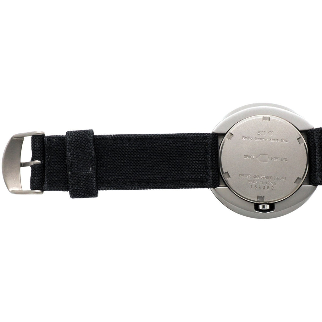 セイコー Think The Earth WN-1 アースウォッチ 付属品付き 北半球 地球儀 チタン クオーツ 2001年発売 USED Seiko