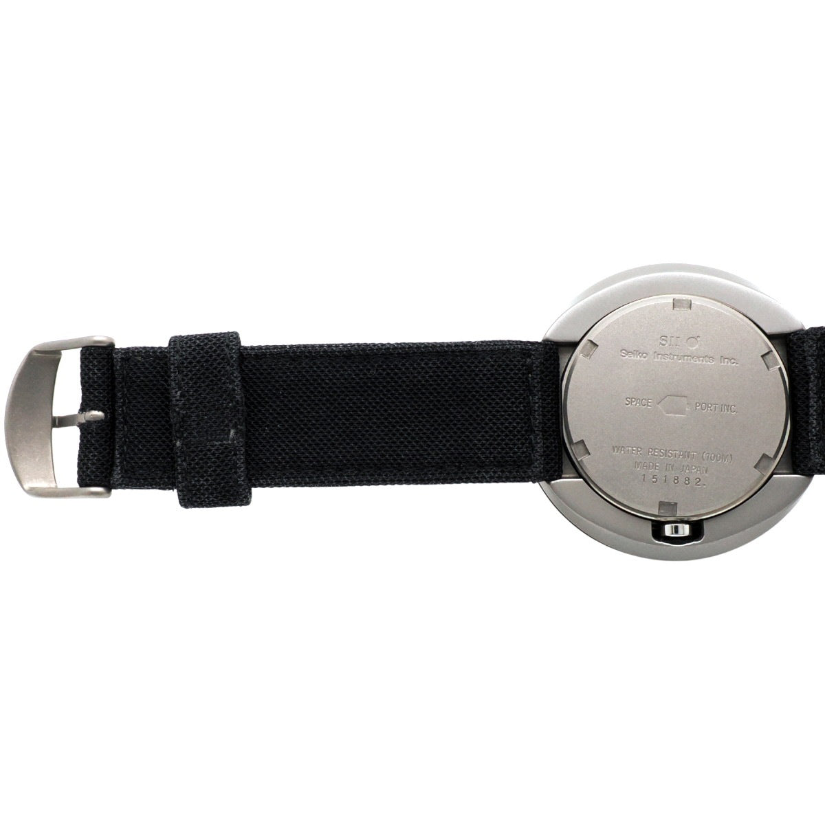 セイコー Think The Earth WN-1 アースウォッチ 付属品付き 北半球 地球儀 チタン クオーツ 2001年発売 USED Seiko