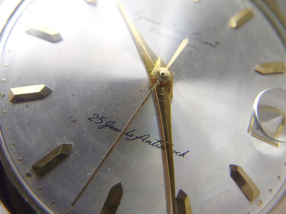 Grand Prix Orient Calendar S84063, 14K Gold Filled, 35.2mm, 25 Jewels, Manual Winding, Overhauled, Circa 1961