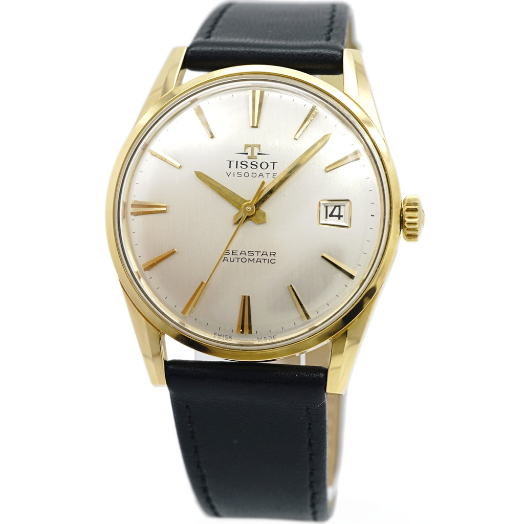 Tissot Visodate Seastar Ref. 43501 Gold Plated Case Cal. 784 Automatic Movement Overhauled 1962