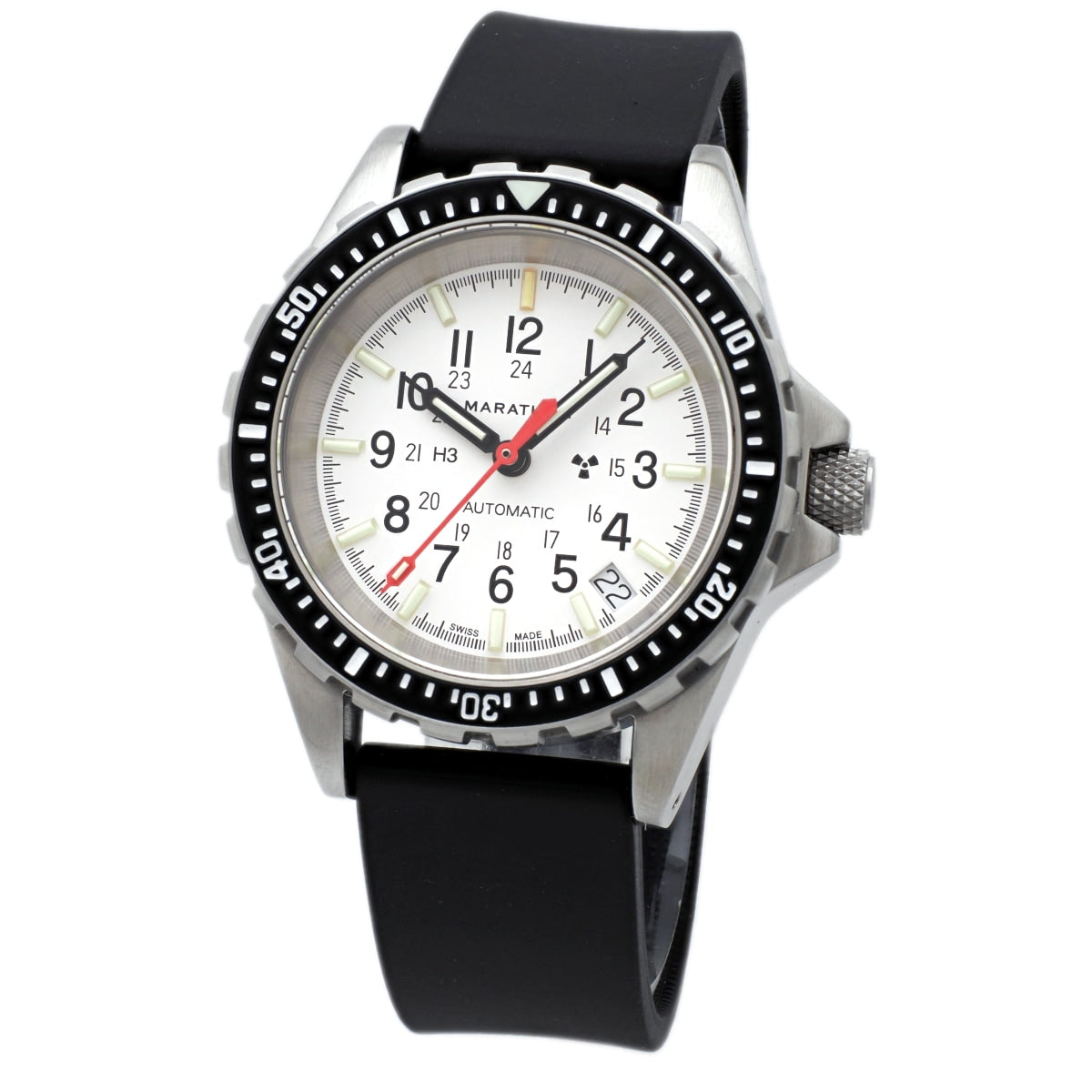 Marathon JSAR Divers 300M 36mm White Dial Automatic WW194026-WD USED MARATHON