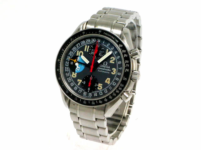 オメガ スピードマスター 3520-53 トリプルカレンダー マーク40 AM/PM 自動巻 OH済 USED
