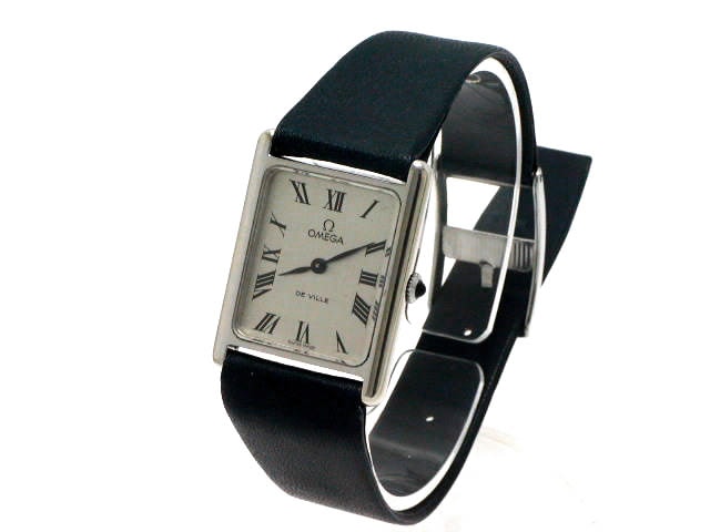 オメガ デビル レクタンギュラー Cal.624 手巻 OH済 1960年代
