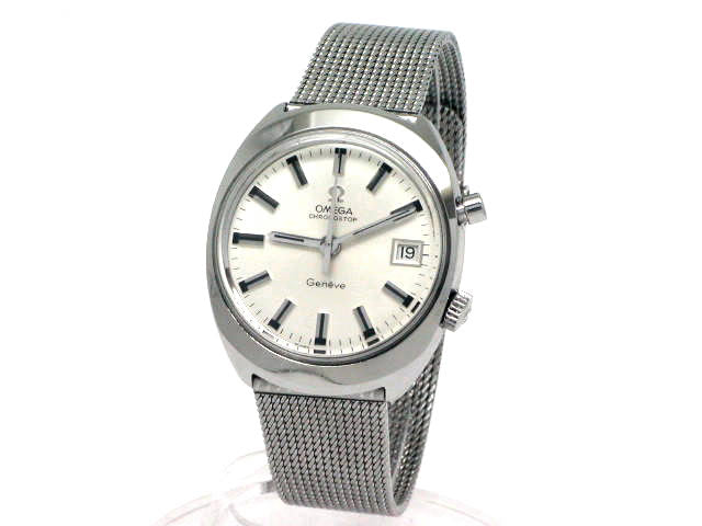 オメガ ジュネーブ クロノストップ Cal.920 手巻 OH済 1970年