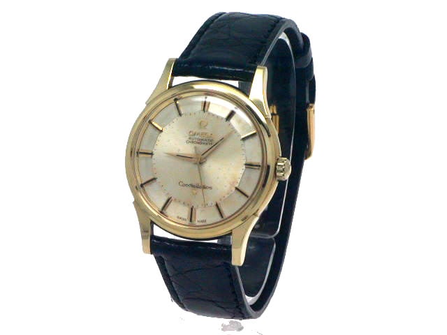 オメガ コンステレーション 18K 12角ダイヤル Cal.551 自動巻 OH済 1960年代