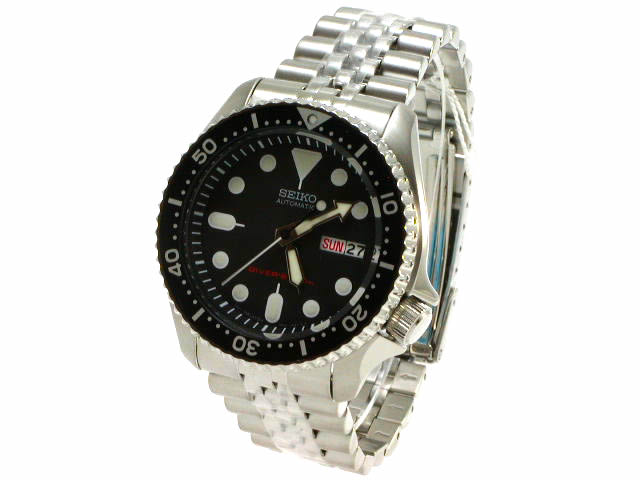 新品 セイコー ダイバー 200m 自動巻 SKX007K2