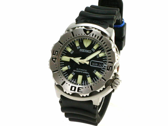 セイコー スキューバ ダイバーズ 200 自動巻 43mm SKX779K3 7S26 USED　
