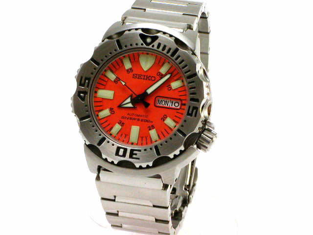 セイコー スキューバ ダイバーズ 200 自動巻 43mm SKX781K 7S26 USED　
