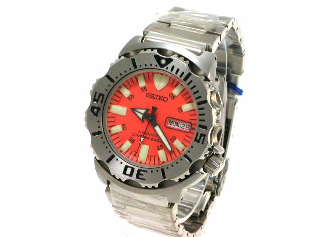 逆輸入 セイコー ダイバーズ200M オレンジモンスター SKX781K 自動巻　