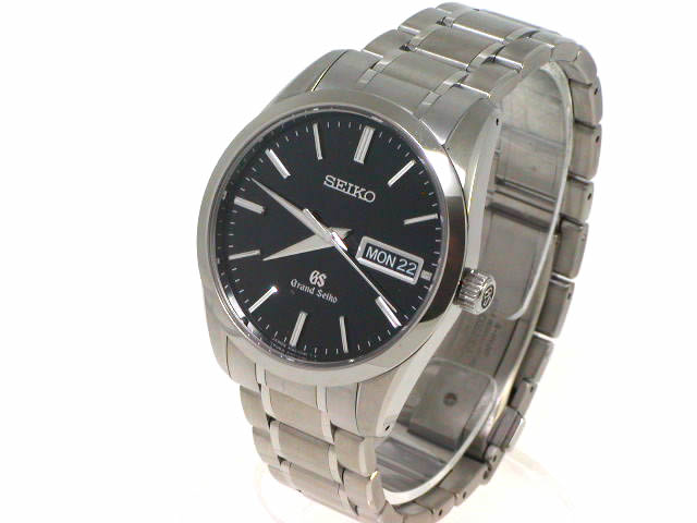 グランドセイコー SBGT031 クオーツ USED 黒文字盤 美品　