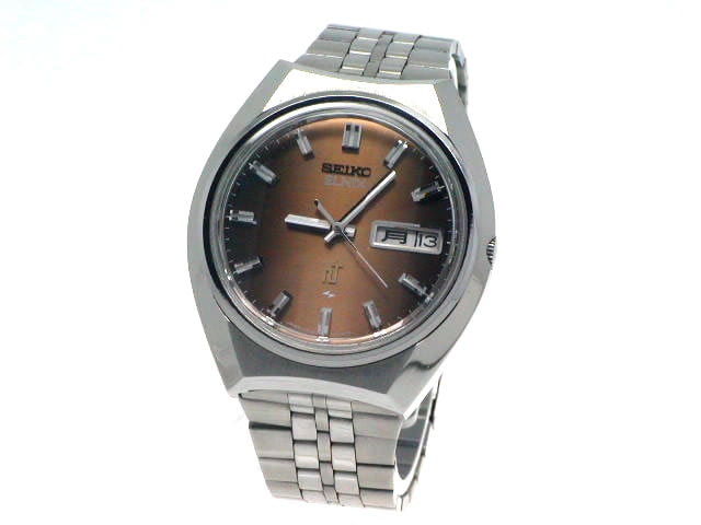 珍品 電子テンプ式 セイコー エルニクス 0703-7080 昭和50年製 – WATCH