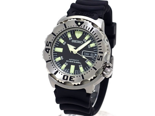 セイコー スキューバ  ダイバーズ200M ブラックモンスター SKX779K 7S26-0350 自動巻 USED