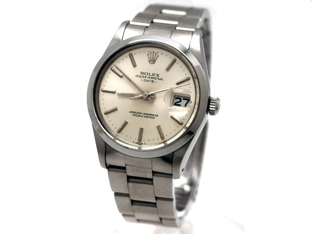 ロレックス オイスターパーペチュアルデイト 15000 自動巻 OH済 USED