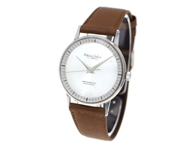 シチズン デラックス R1507056 21石手巻 OH済 1960年代製造 – WATCH COLLE