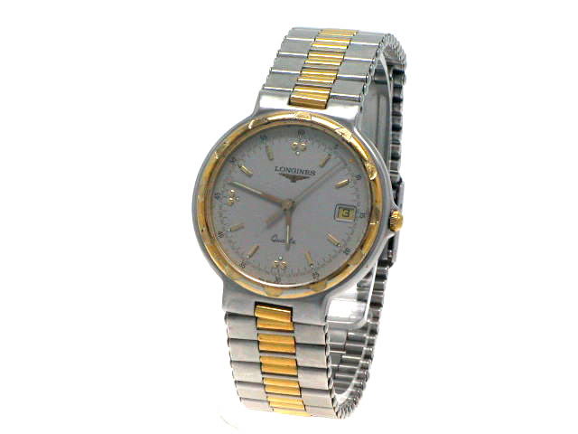 ロンジン コンクエスト SS/GPコンビ クオーツ USED