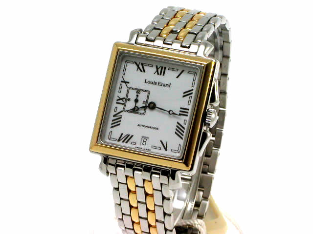 ルイ・エラール カレ 59132 自動巻 SS/GPブレス USED