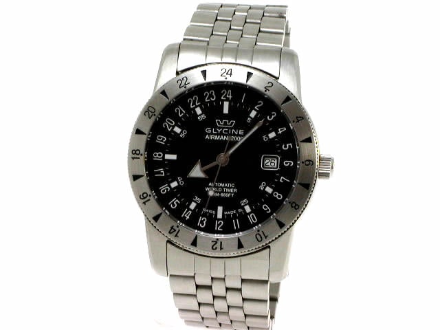 グリシン 24時間表示 エアマン2000 自動巻 USED　