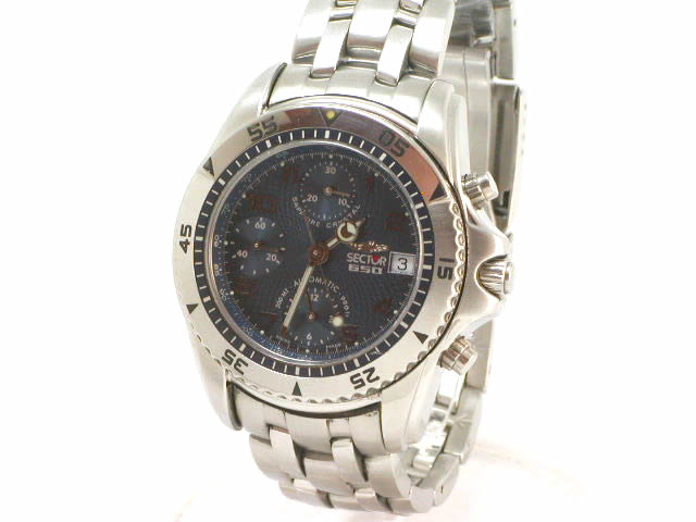 セクター 650 バルジュー7750 搭載 クロノグラフ 自動巻き USED