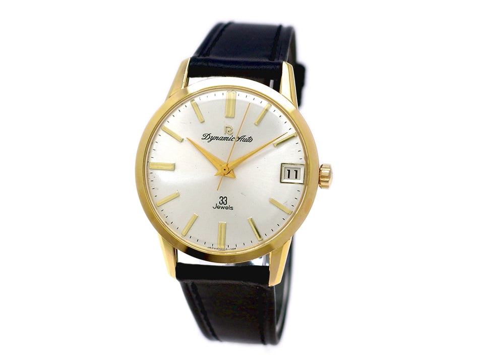 リコー　ダイナミック オート Ref.57106 金メッキケース 33石 自動巻 OH済 1960年代