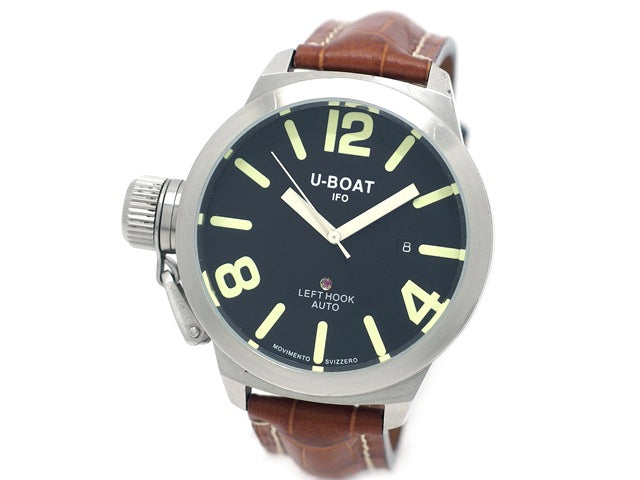 Uボート クラシコ 45AB4 100M 25石 自動巻 OH済 USED