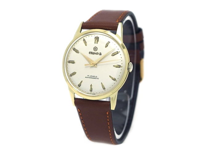 グランディア スイス製 GF/SS 17石手巻 OH済 1960年代
