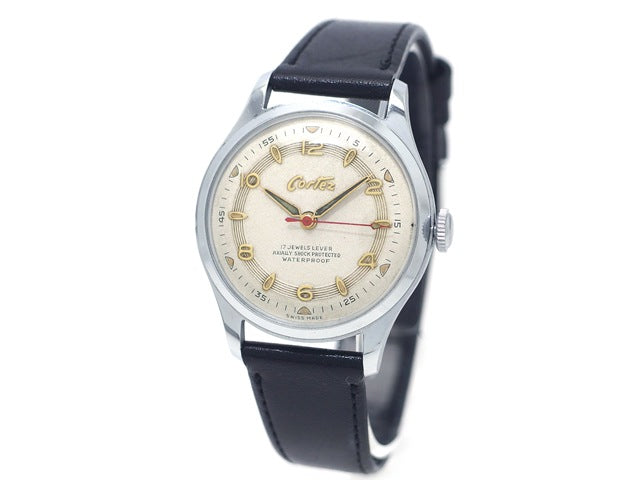 コルテス スイス製 17石手巻 OH済 1950年代