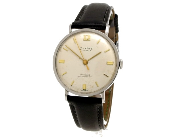 コルテッツ Prely watch Co. 17石 手巻 OH済 スイス製 1950年代　