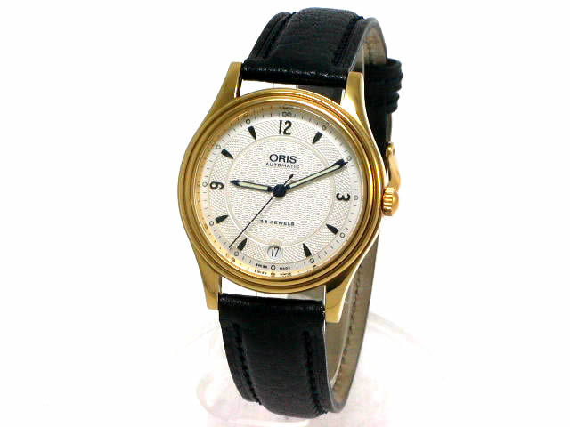 オリス クラシック モダン GP 633 7484 45 61F 自動巻 38mm USED　