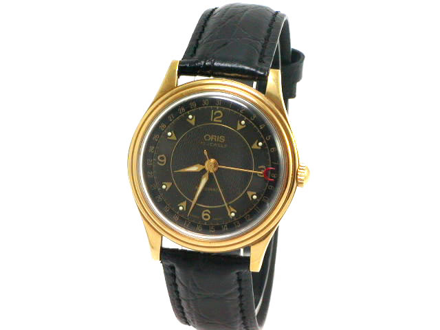 オリス クラッシックポインターデイト 574 7403 自動巻 34mm OH済 1990年代　