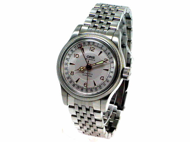オリス ビッグクラウン ポインターデイト 36mm 754 7551 4061M USED　