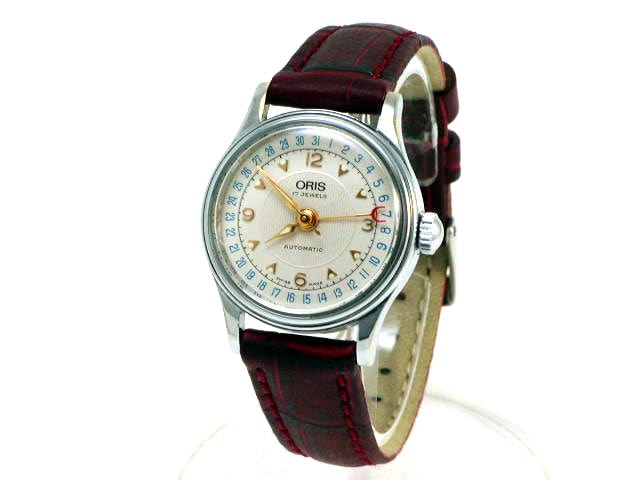 オリス ポインターデイト 26mm 自動巻 574 7405 USED　