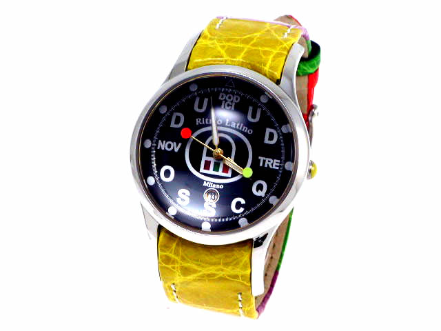 リトモラティーノ フィーノ ボーイズサイズ　マルチカラーベルト F30DBMA 未使用品 Ritmo latino Fino