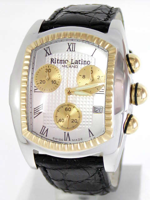 リトモ ラティーノ クラシコ クワトロ クロノグラフ QCRL21GS-BK　 Ritmo latino