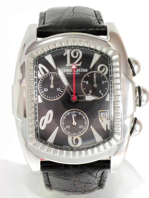 リトモ ラティーノ クラシコ クワトロ クロノグラフ ブラック QCAL32SS Ritmo latino