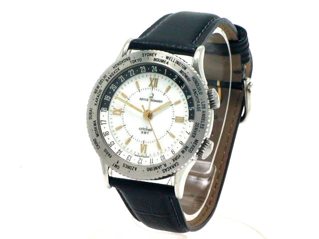 レビュートーメン クリケット GMT 手巻 OH済 USED