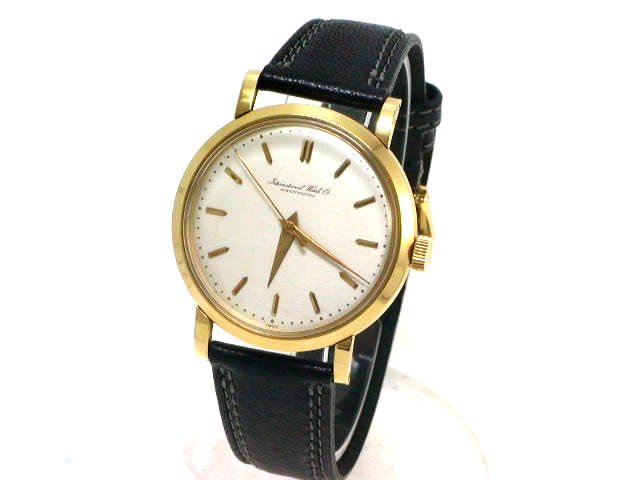 IWC 18KYG Cal.89 手巻 OH済 1960年代　