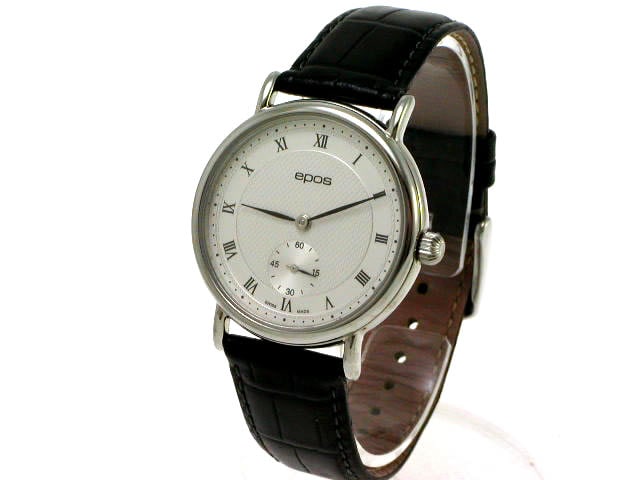 エポス ラウンド スモセコ 3342SL 手巻 径35mm USED