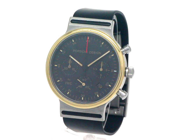 ポルシェデザイン 3720-002 IWC クオーツ クロノグラフ USED