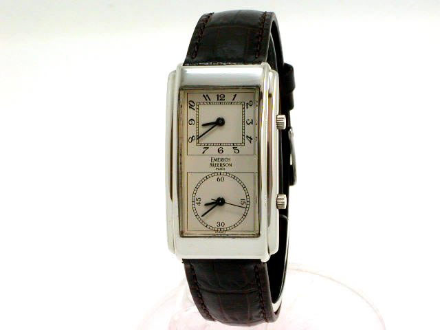 エメリックメールソン　デュアルタイム  スターリングシルバー925 USED