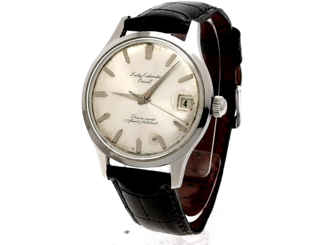 オリエント F91028 ラッキーカレンダー 手巻 OH済 1960年代