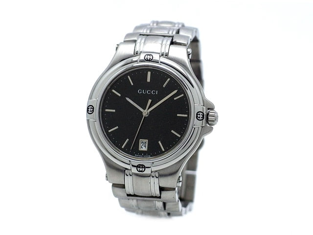 グッチ 9040M メンズ クオーツ SS USED　Gucci